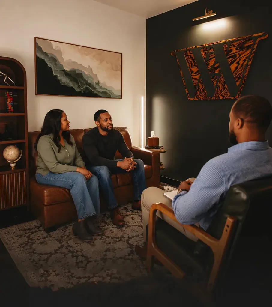 Couples therapy session in Bryant, AR